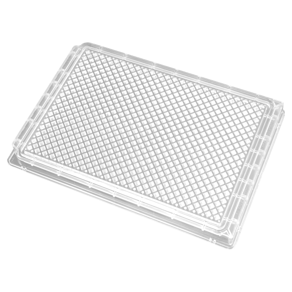 001-16128_Echo(R)  Qualified 384-well Cyclic Olefin Copolymer (COC) Source Microplate, Low Dead Volume, Clear, Sterile