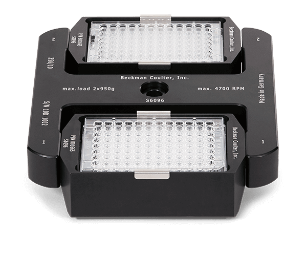 B01430_S6096 Swinging-Bucket Aluminum Rotor with Microplates